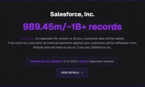 Salesforce 拒绝向黑客组织支付赎金，众多企业数据面临泄露风险