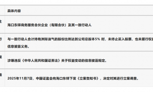 洲际油气股东违规举牌被立案调查，涉信披违规触及5%红线